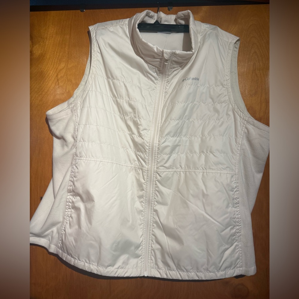NEW Columbia Cream Puffer Jacket Plus Size 2x
